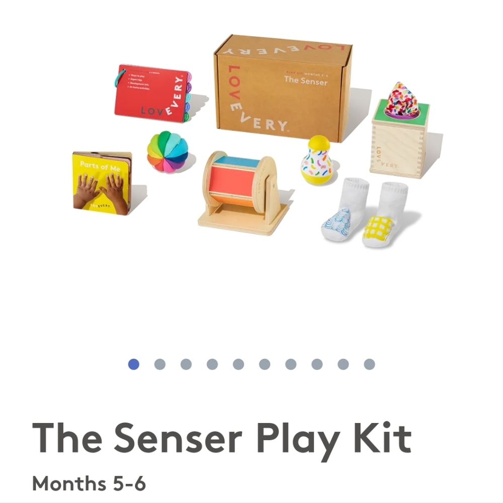 The Senser Play Kit Months 5-6 by LOVEEVERY